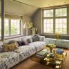 FLAKE couch: element left divan, cotton, posy - Image 5