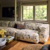 FLAKE couch: element right XL, cotton, posy - Image 5