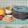 Chef ceramics: pasta plate rustic blue - Image 5