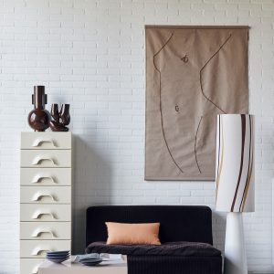 Cylinder lamp shade swirl (33x33cm) - Image 5