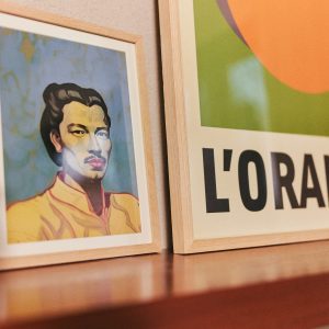 Framed artwork l'orange - Image 4