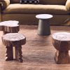 Carved wooden stool - Image 5