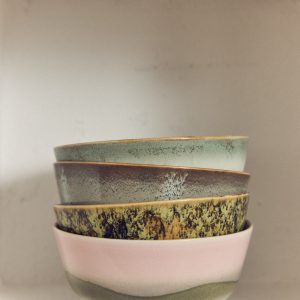 70s ceramics: ramen bowls, verge (set of 2) - Image 5