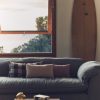 Nomad couch: 305cm, linen, army green - Image 4