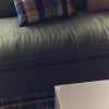 Nomad couch cover: 204cm, linen, army green - Image 4