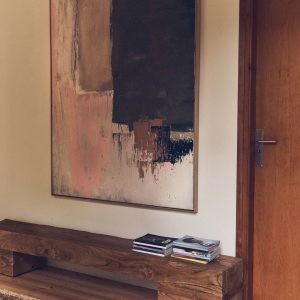 Framed artwork nomad (123x163cm) - Image 4