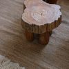 Log wooden stool - Image 5
