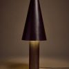 Metal cone table lamp - Image 4