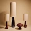Cylinder lamp shade natural linen (24,5x24,5cm) - Image 3
