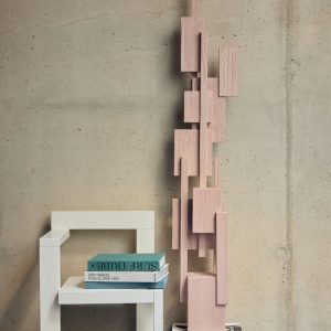 Skyscraper sculpture, soft pink - Image 5