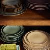 70s ceramics: side plates, grit (set of 2) - Image 5