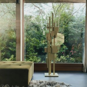 Skyscraper sculpture, pistachio - Image 4