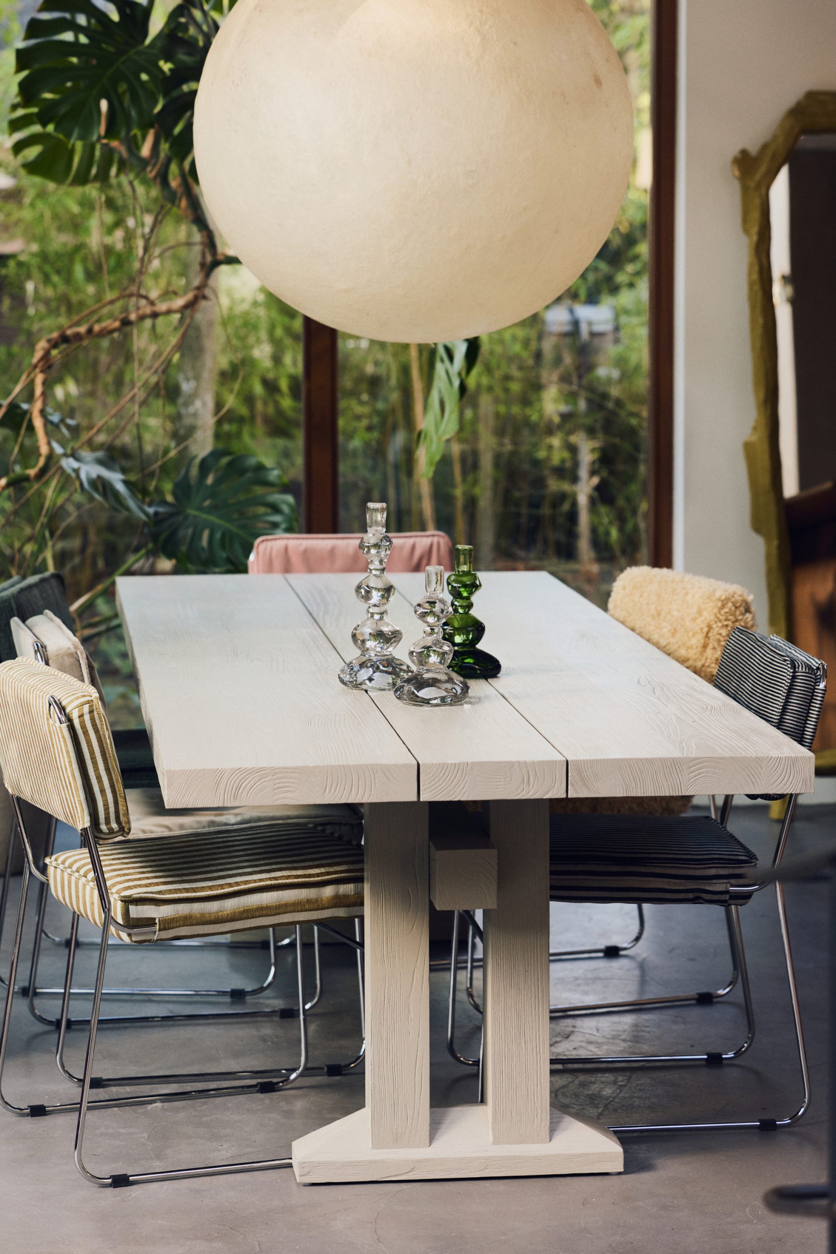 Nienke Sikkema for HKLIVING: candle holder large, crystal - Image 3