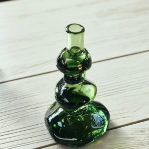 Nienke Sikkema for HKLIVING: candle holder medium, emerald - Image 3