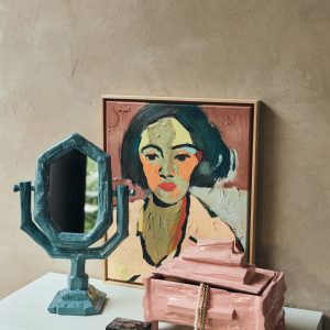 Framed artwork, self-made (43x53cm) - Image 5