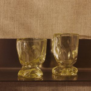 Nienke Sikkema for HKLIVING: glasses, citrine (set of 4) - Image 4