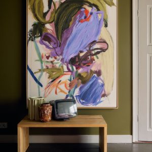 Framed artwork, abstraction (123x163cm) - Image 5