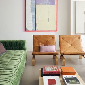 Framed artwork days in the city (127x152cm) - Image 5