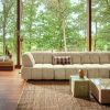 Wave couch: element corner, corduroy rib, hay - Image 5