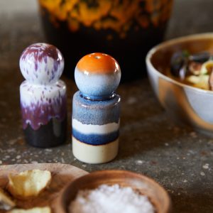 70s ceramics: pepper & salt jar, stargaze - Image 4