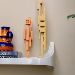 Retro shelf, cream - Image 5