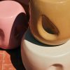 Currents ceramic side table sand - Image 5