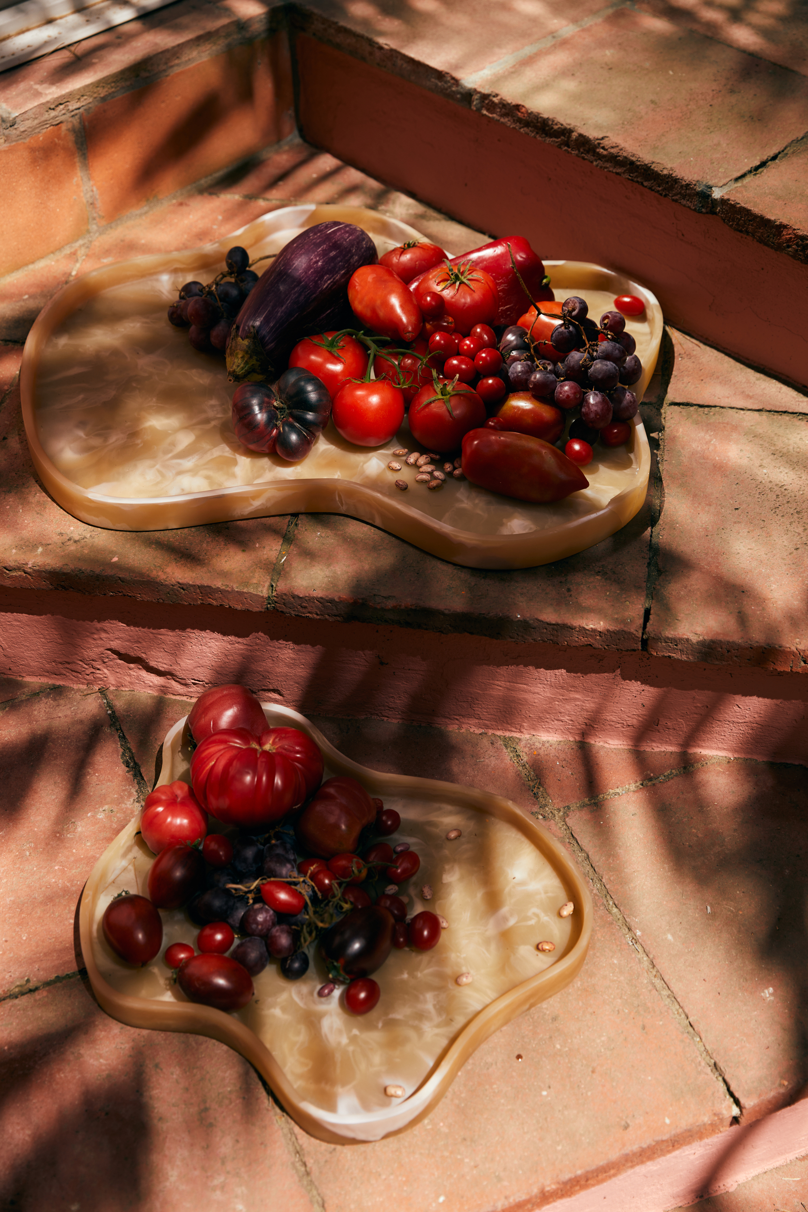 Patio large tray cream - Image 4