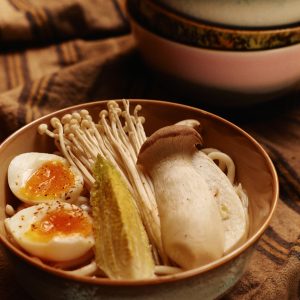 70s ceramics: ramen bowls, verge (set of 2) - Image 4