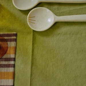 Salad cutlery, vanilla (set of 2) - Image 3