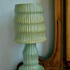 Ceramic table lamp, petal - Image 4