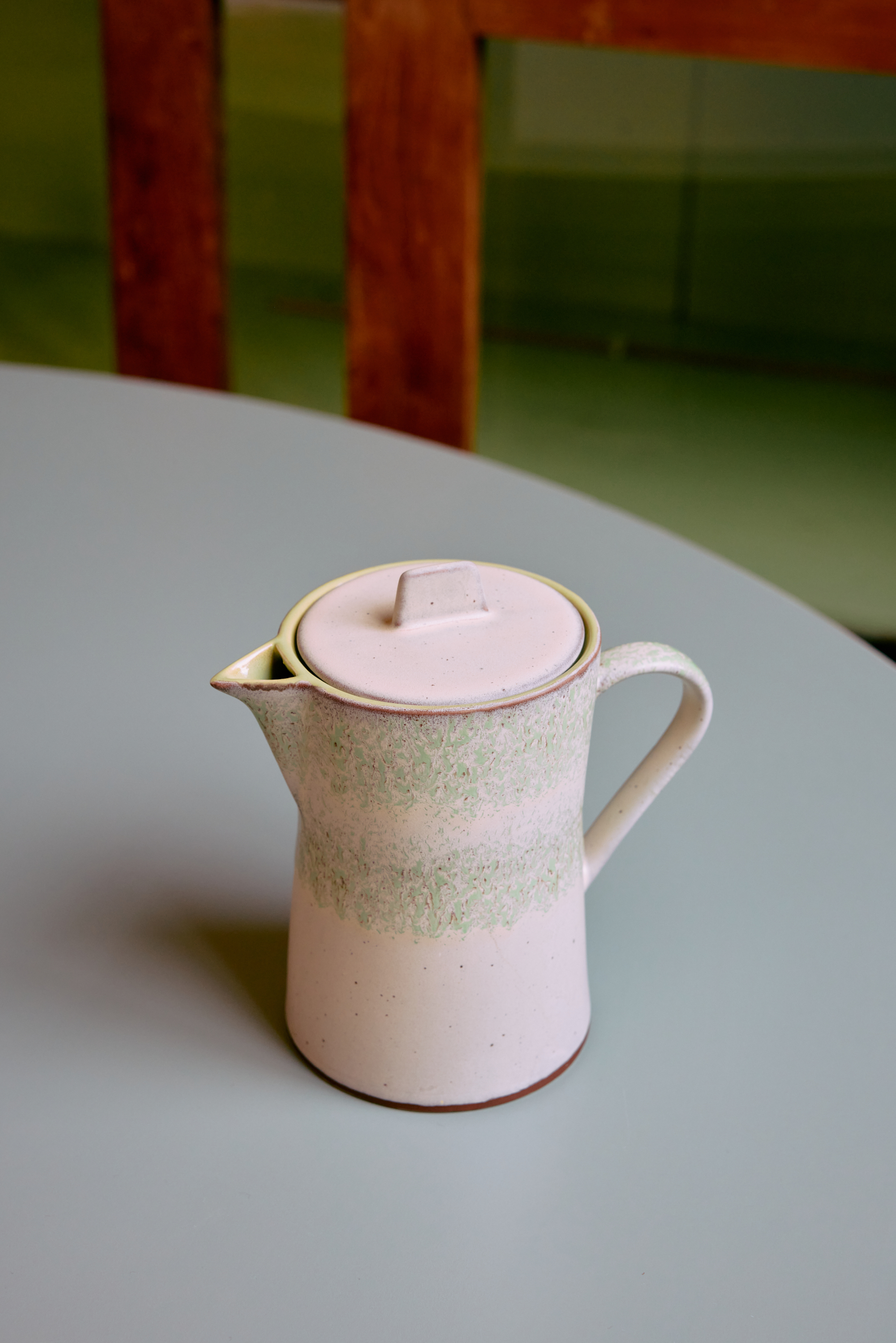 70s ceramics: tea pot, slush - Image 4