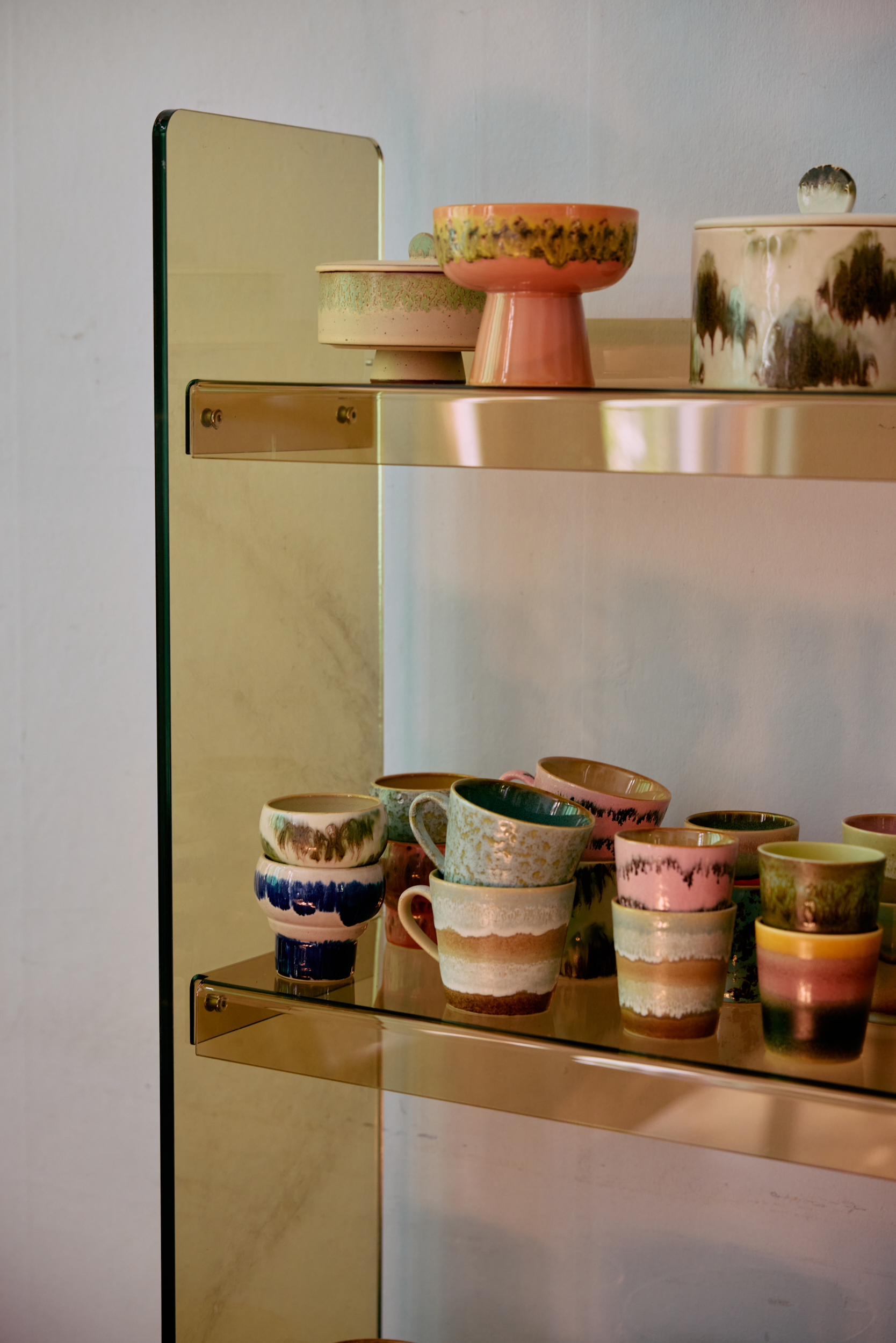 70s ceramics: lungo mugs, expression (set of 2) - Image 4