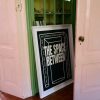 Framed poster, between space (87x4,5x118cm) - Image 4