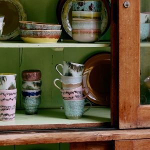 70s ceramics: cappuccino mugs, dada (set of 4) - Image 4
