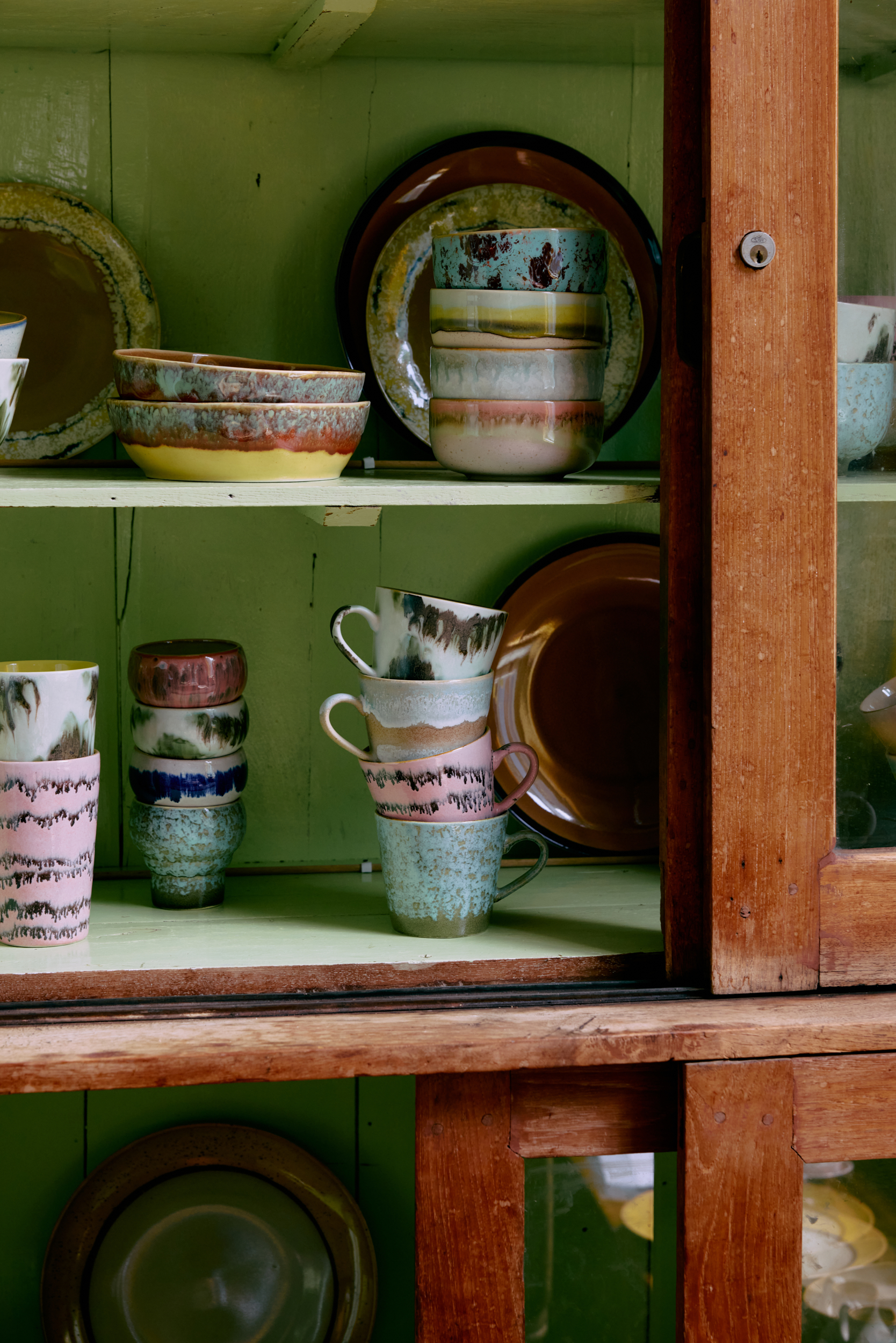 70s ceramics: cappuccino mugs, dada (set of 4) - Image 4