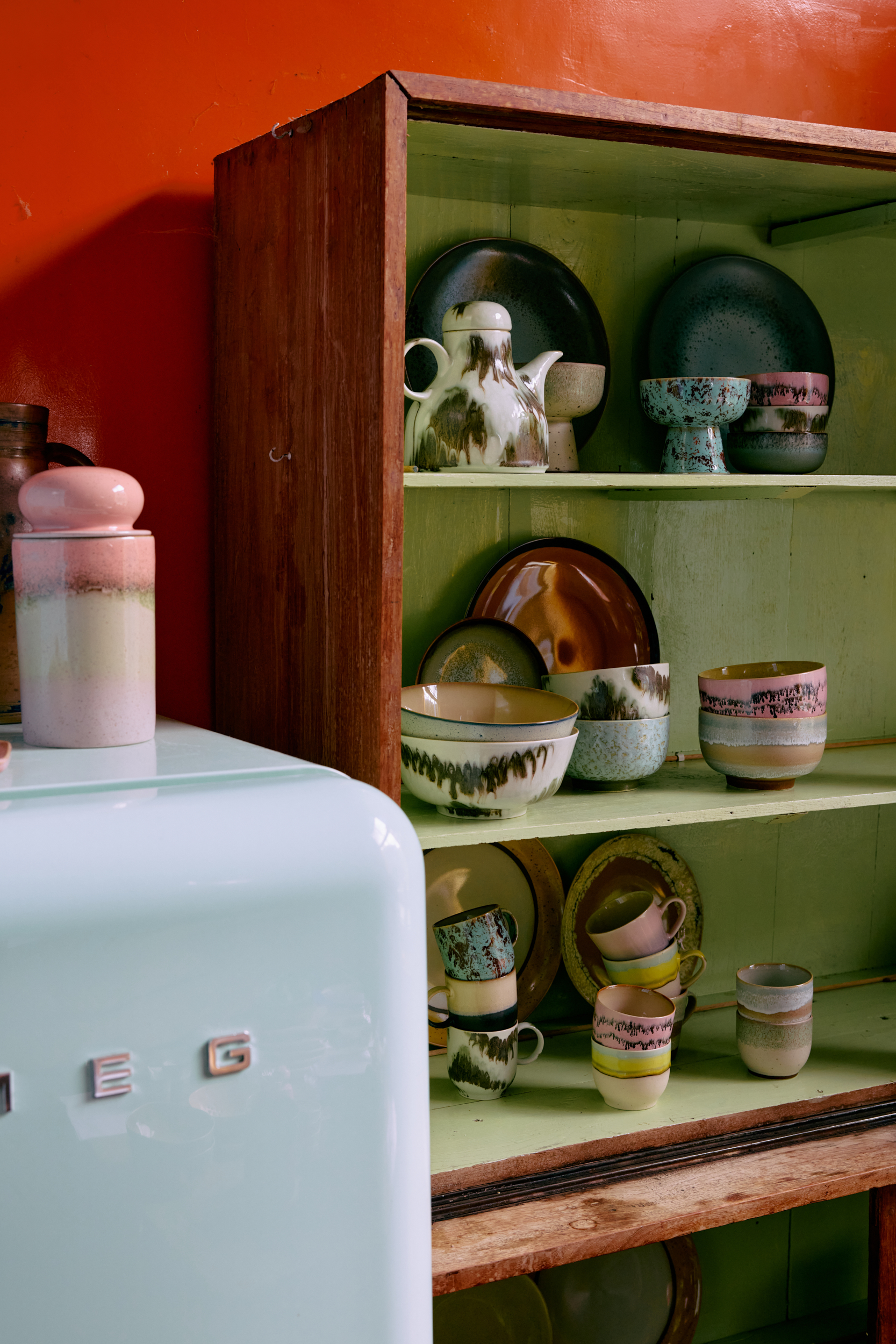70s ceramics: café mug, patina - Image 4
