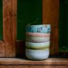 70s ceramics: dessert bowl, patina - Image 5