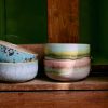 70s ceramics: dessert bowl, glaze - Image 4