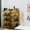 Acrylic cabinet 160cm, olive green - Image 5