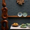 70s ceramics: side plates, fleck (set of 2) - Image 4