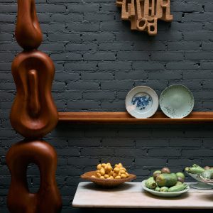 70s ceramics: side plates, fleck (set of 2) - Image 4