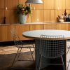Dining table, pale green, round 130cm - Image 5