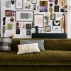 Nomad couch: 204cm, royal velvet, olive - Image 3