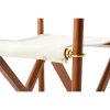 Director Dining Armchair in Ash & Brass - Image 7