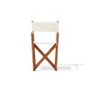 Director Dining Armchair in Ash & Brass