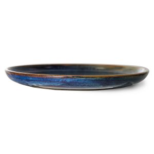 Chef ceramics: dinner plate, rustic blue - Image 3