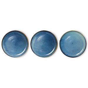 Chef ceramics: dinner plate, rustic blue - Image 4