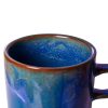Chef ceramics: cup and saucer, rustic blue - Image 3