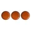 Chef ceramics: side plate, burned orange - Image 3