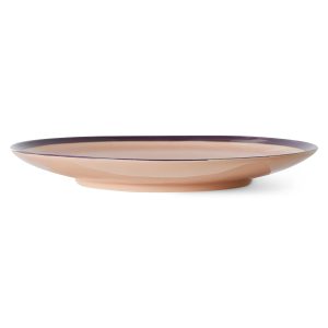 70s ceramics: dinner plates, bedrock (set of 2) - Image 3